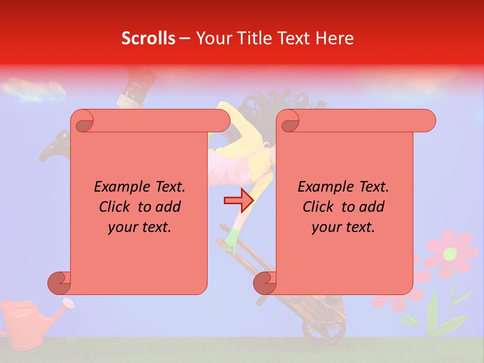 Attractive Water Natural PowerPoint Template