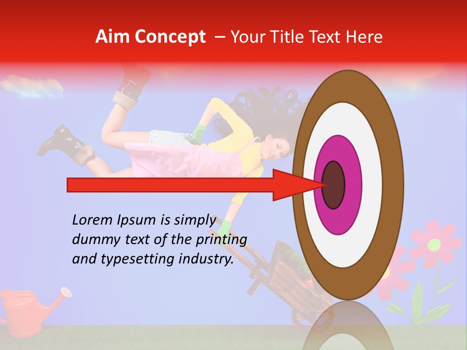 Attractive Water Natural PowerPoint Template