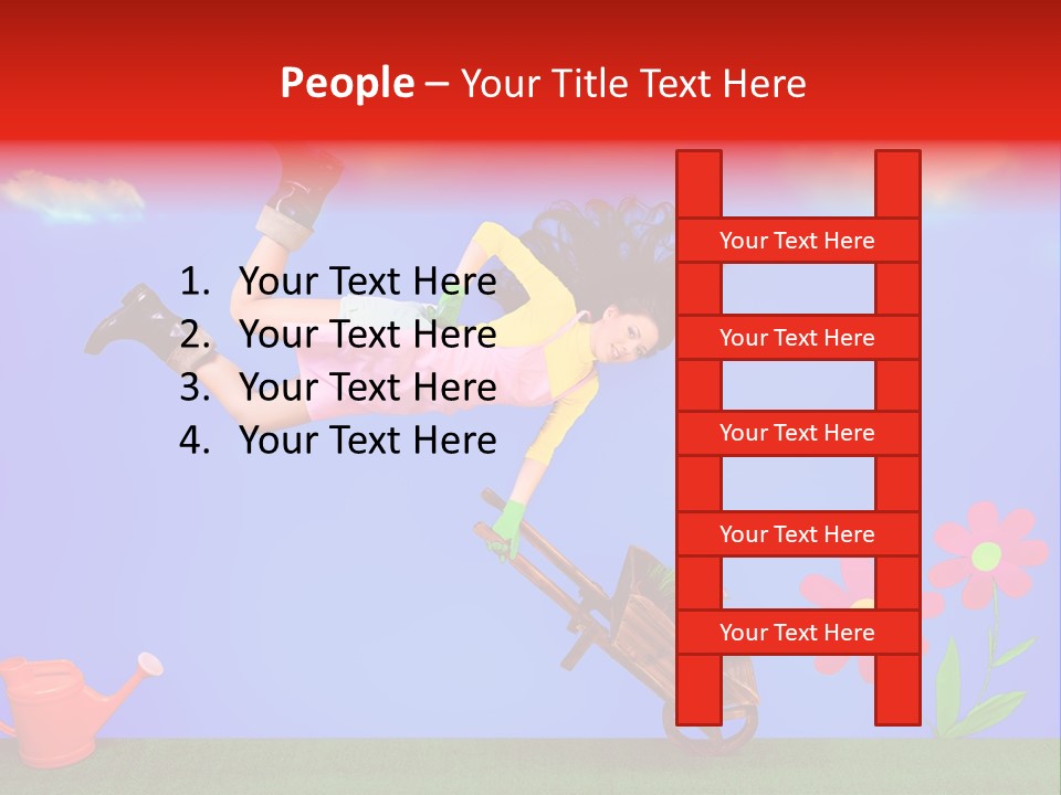 Attractive Water Natural PowerPoint Template