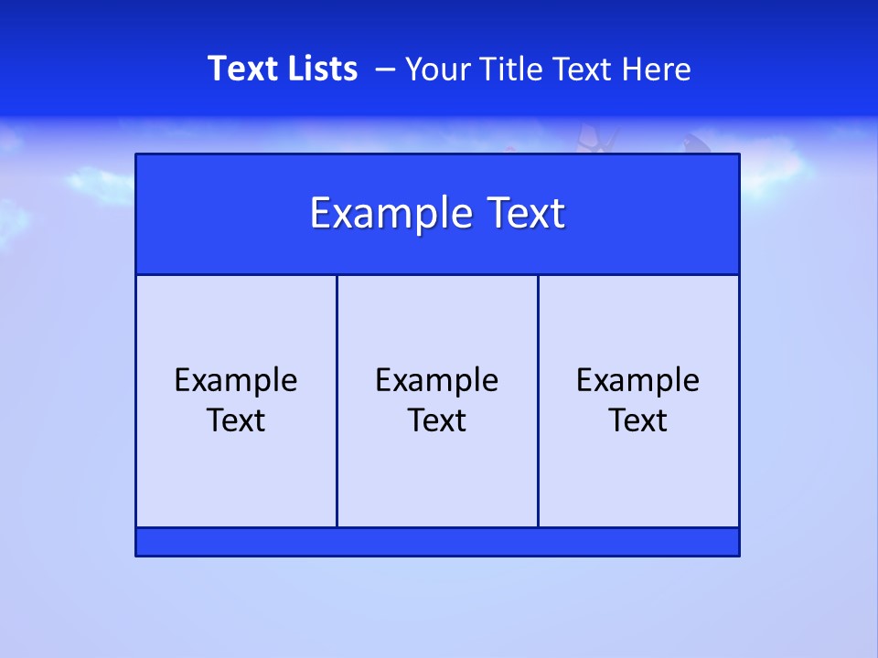 Cartoon Model Grass PowerPoint Template