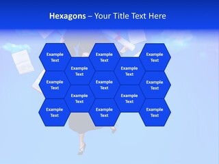 School University Textbook PowerPoint Template