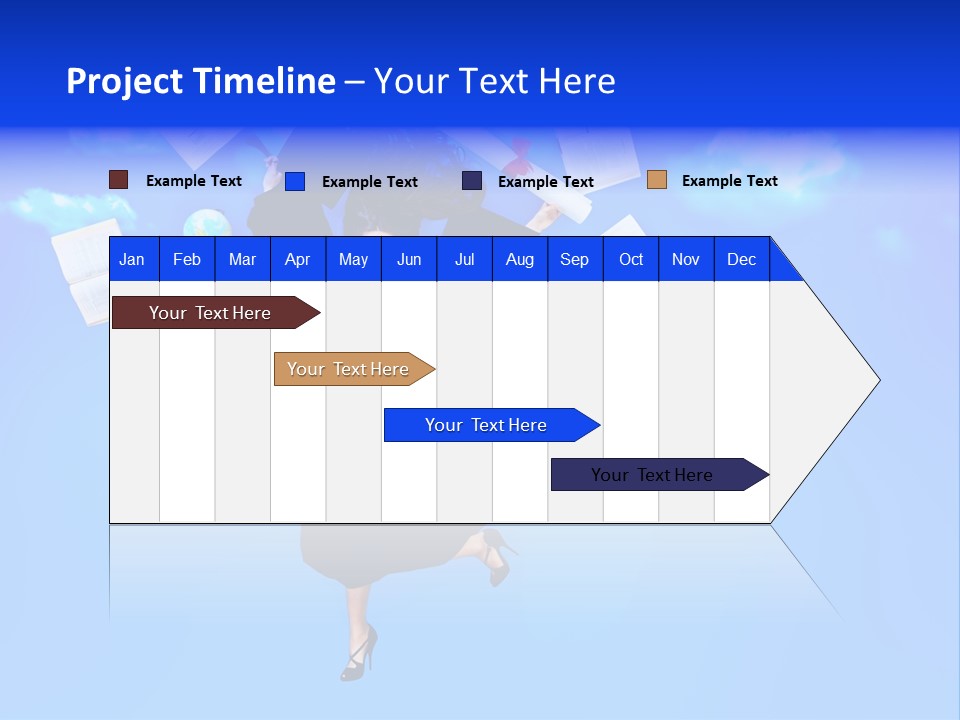 School University Textbook PowerPoint Template
