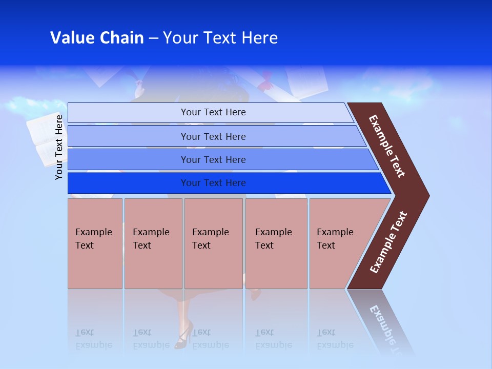 School University Textbook PowerPoint Template