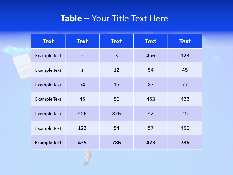 School University Textbook PowerPoint Template
