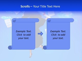 School University Textbook PowerPoint Template