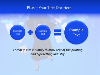 School University Textbook PowerPoint Template