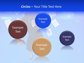 School University Textbook PowerPoint Template