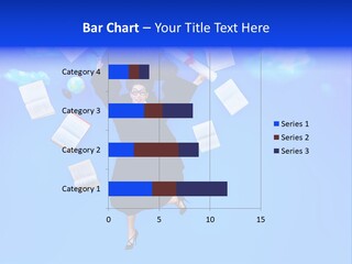 School University Textbook PowerPoint Template