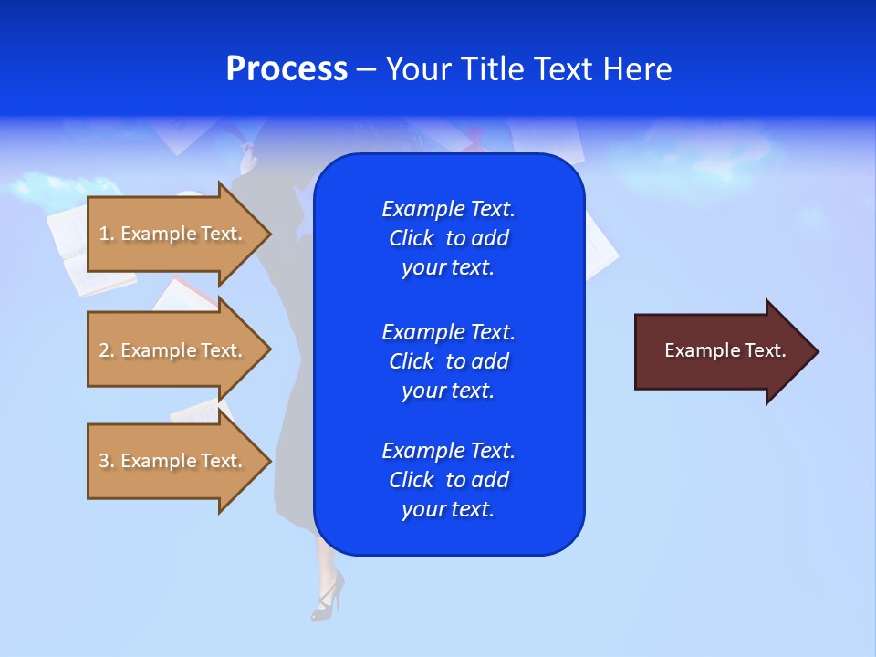School University Textbook PowerPoint Template