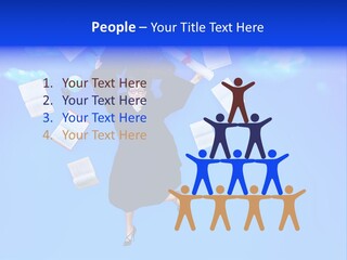 School University Textbook PowerPoint Template