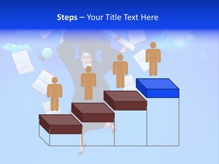 School University Textbook PowerPoint Template