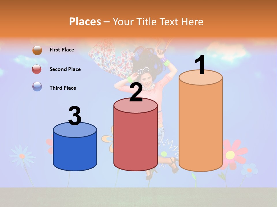 Fantasy Summer Person PowerPoint Template