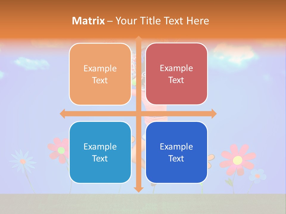 Fantasy Summer Person PowerPoint Template