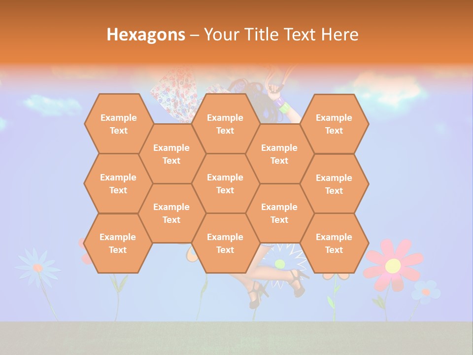 Fantasy Summer Person PowerPoint Template