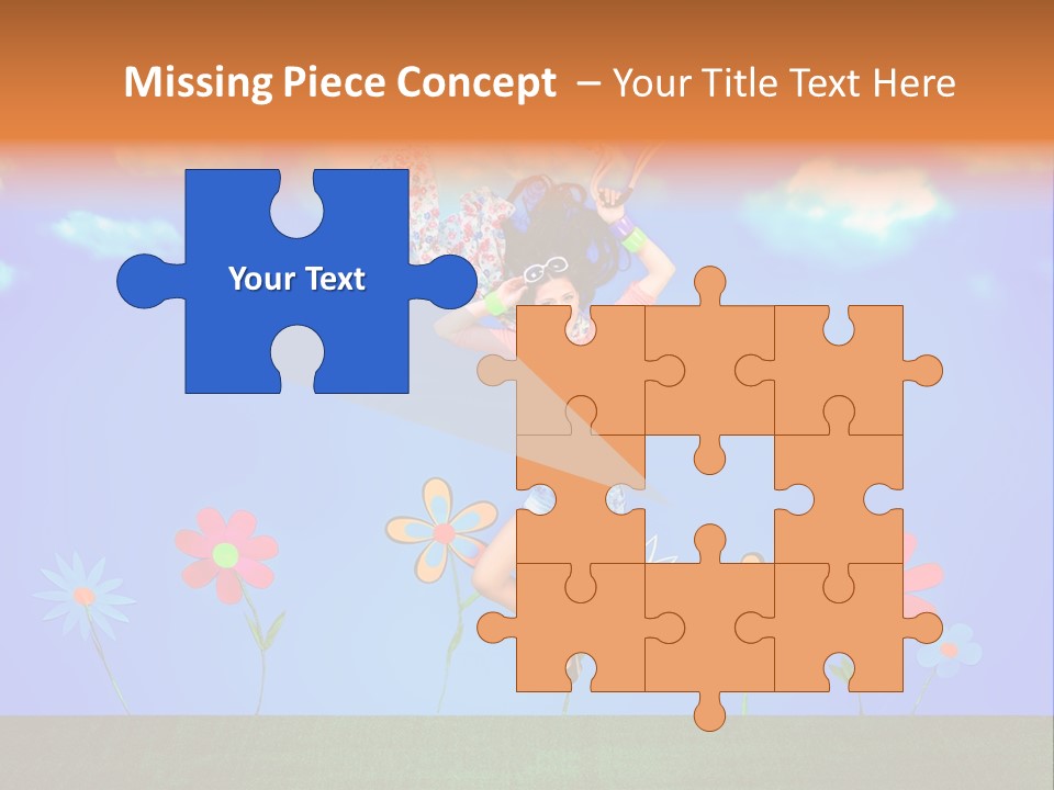 Fantasy Summer Person PowerPoint Template