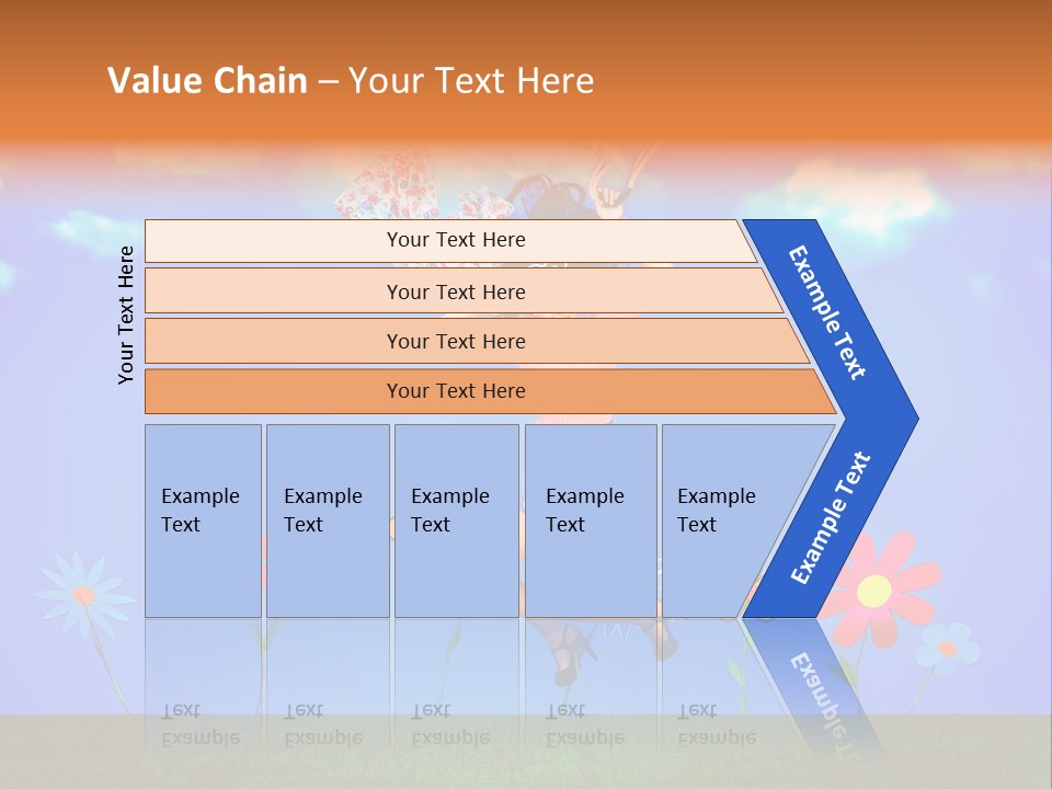 Fantasy Summer Person PowerPoint Template