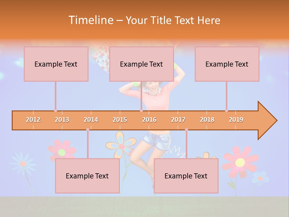 Fantasy Summer Person PowerPoint Template