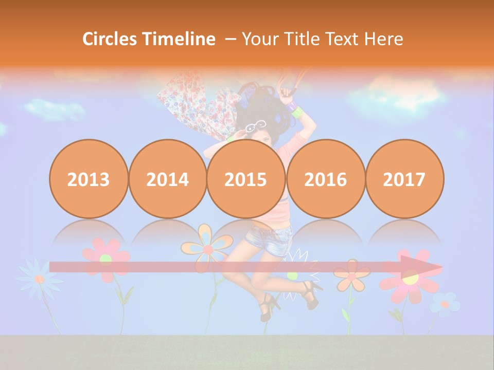 Fantasy Summer Person PowerPoint Template