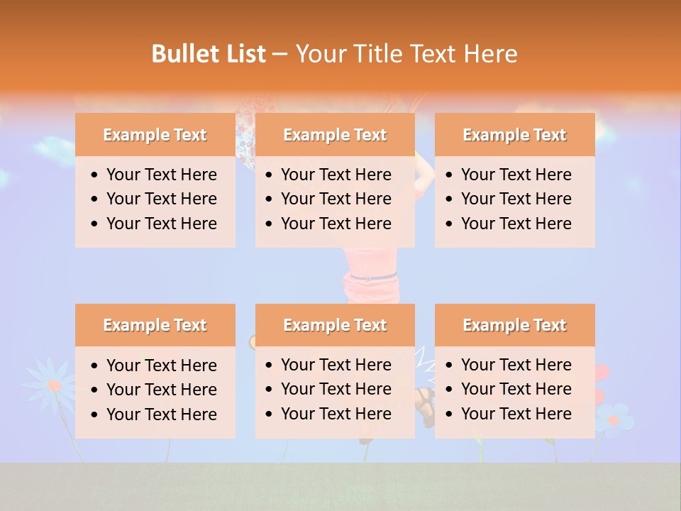 Fantasy Summer Person PowerPoint Template
