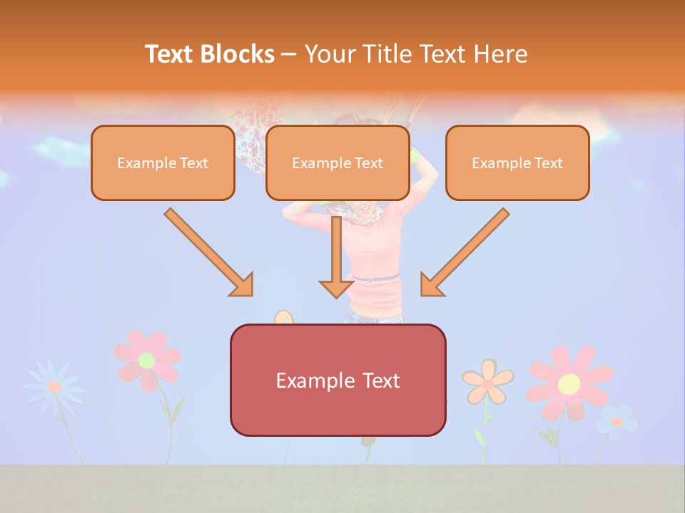 Fantasy Summer Person PowerPoint Template