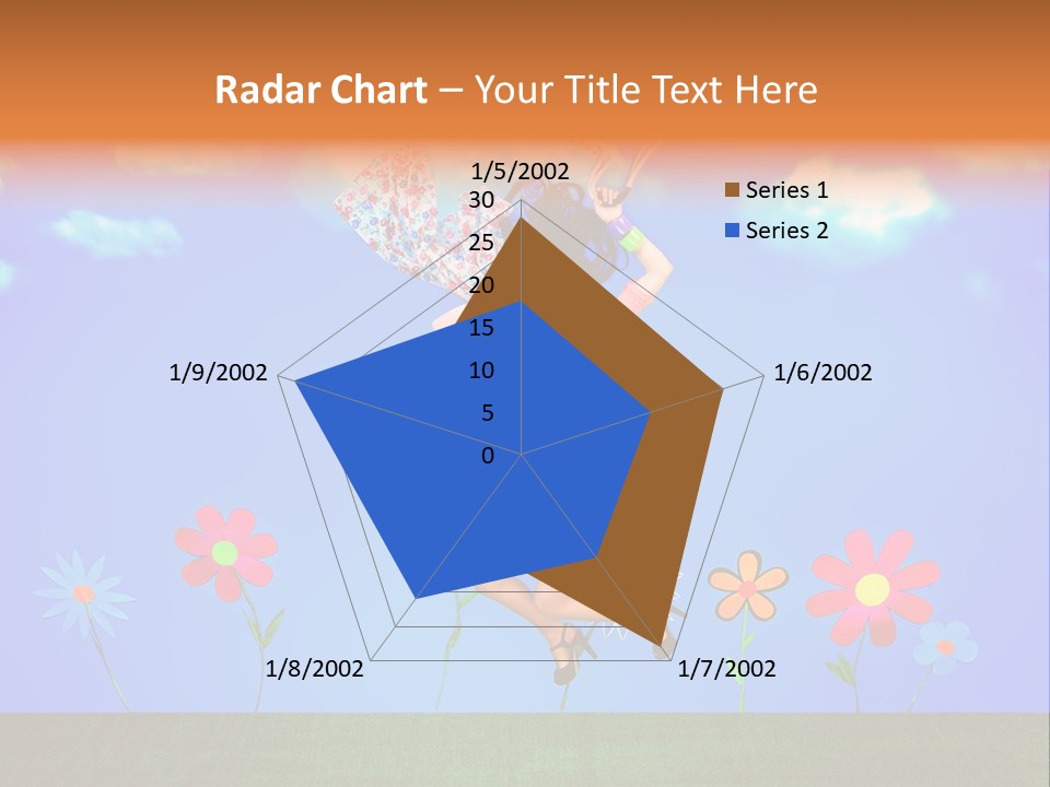 Fantasy Summer Person PowerPoint Template