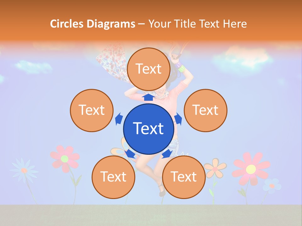 Fantasy Summer Person PowerPoint Template