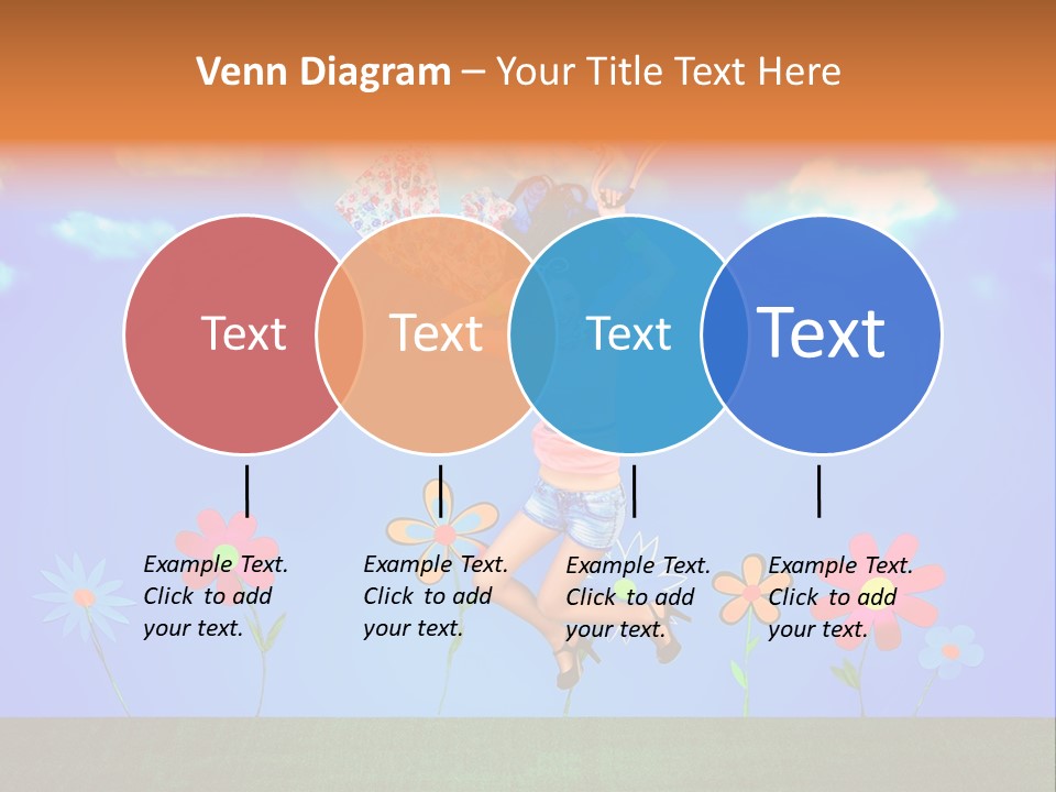 Fantasy Summer Person PowerPoint Template