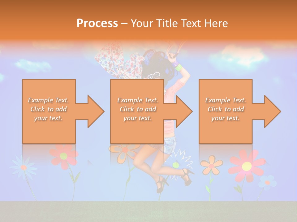 Fantasy Summer Person PowerPoint Template
