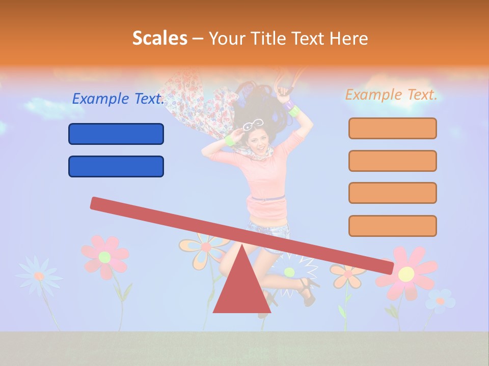 Fantasy Summer Person PowerPoint Template