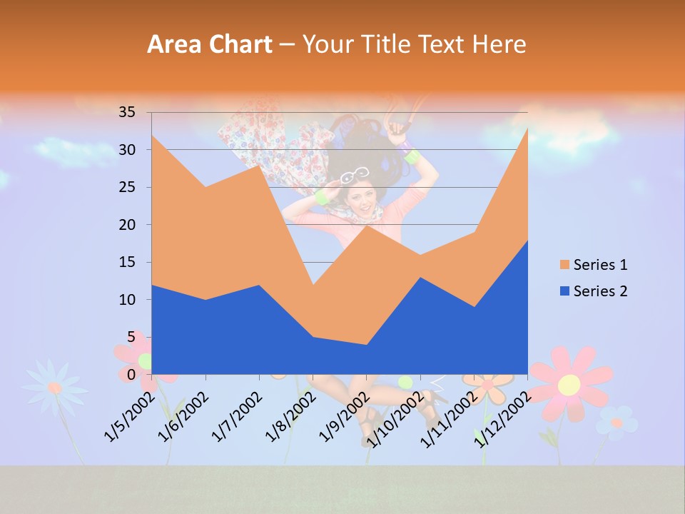 Fantasy Summer Person PowerPoint Template