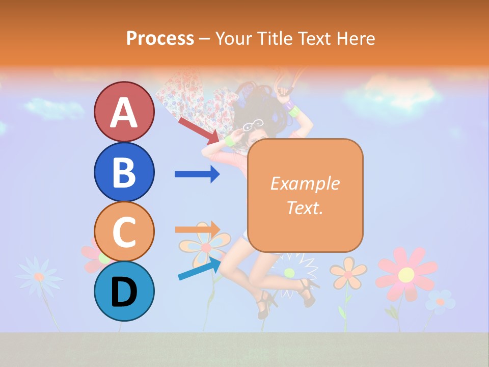 Fantasy Summer Person PowerPoint Template