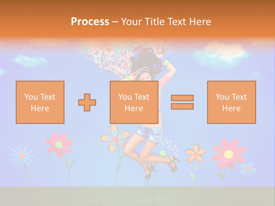 Fantasy Summer Person PowerPoint Template