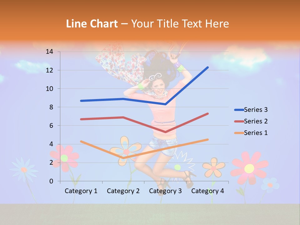 Fantasy Summer Person PowerPoint Template
