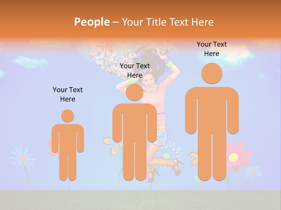 Fantasy Summer Person PowerPoint Template