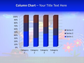 Care Garden Cartoon PowerPoint Template