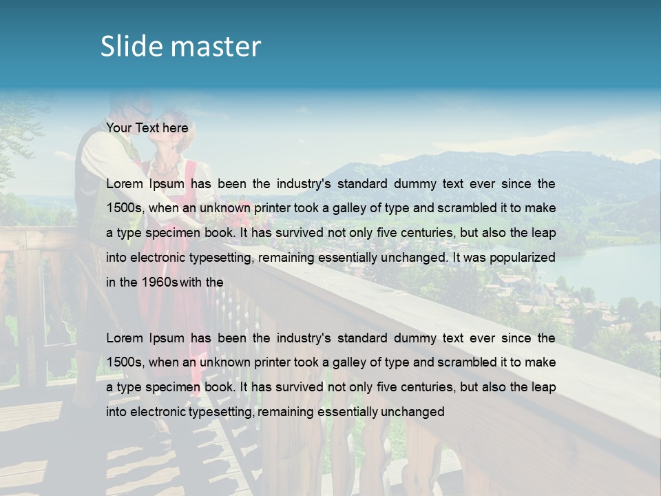 Dress Heaven Laugh PowerPoint Template