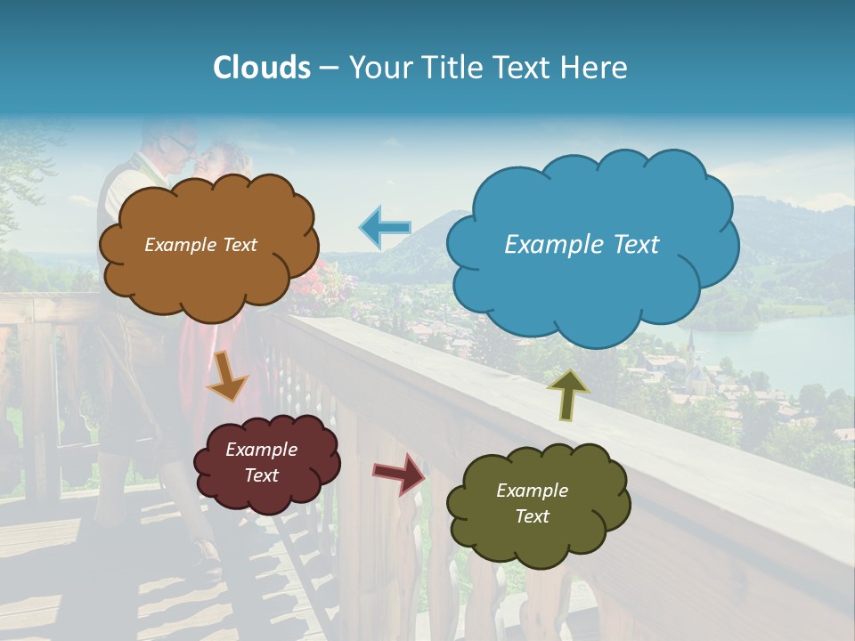 Dress Heaven Laugh PowerPoint Template