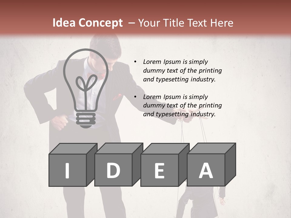 Authority Emotion Young PowerPoint Template