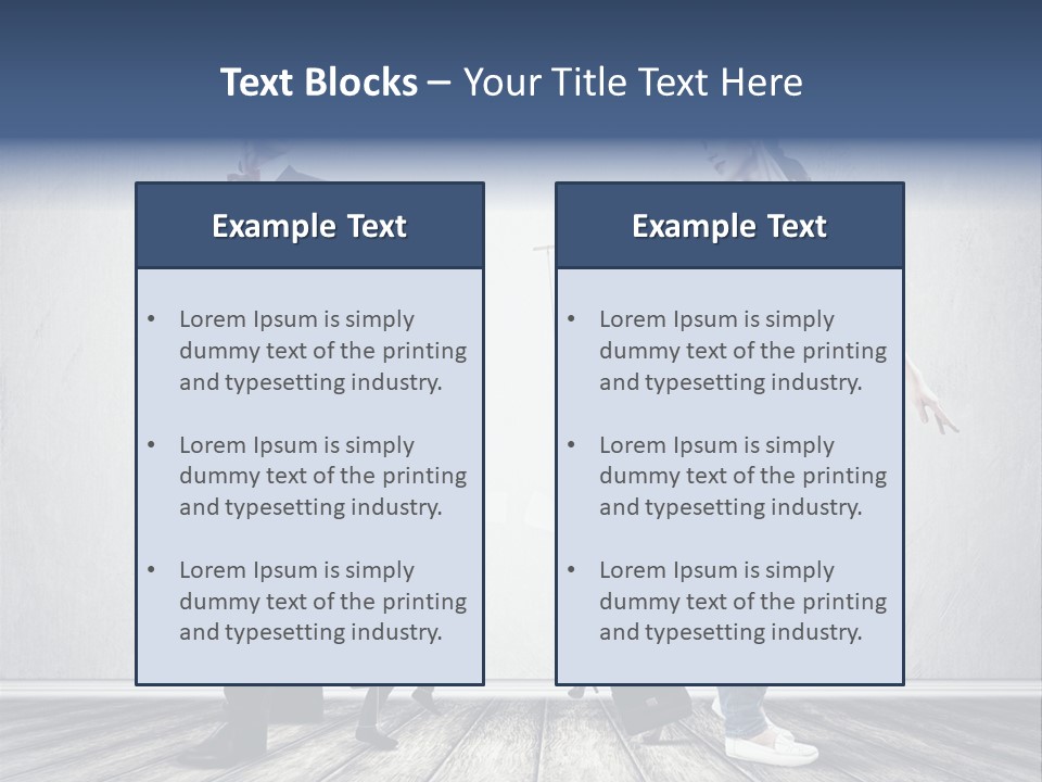 Marionette Exploitation Face PowerPoint Template
