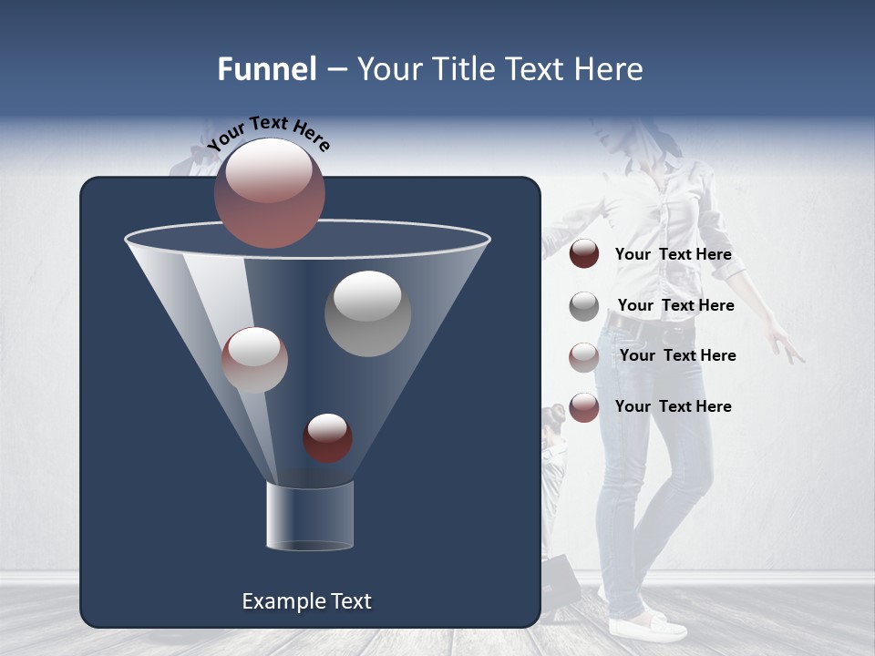 Marionette Exploitation Face PowerPoint Template