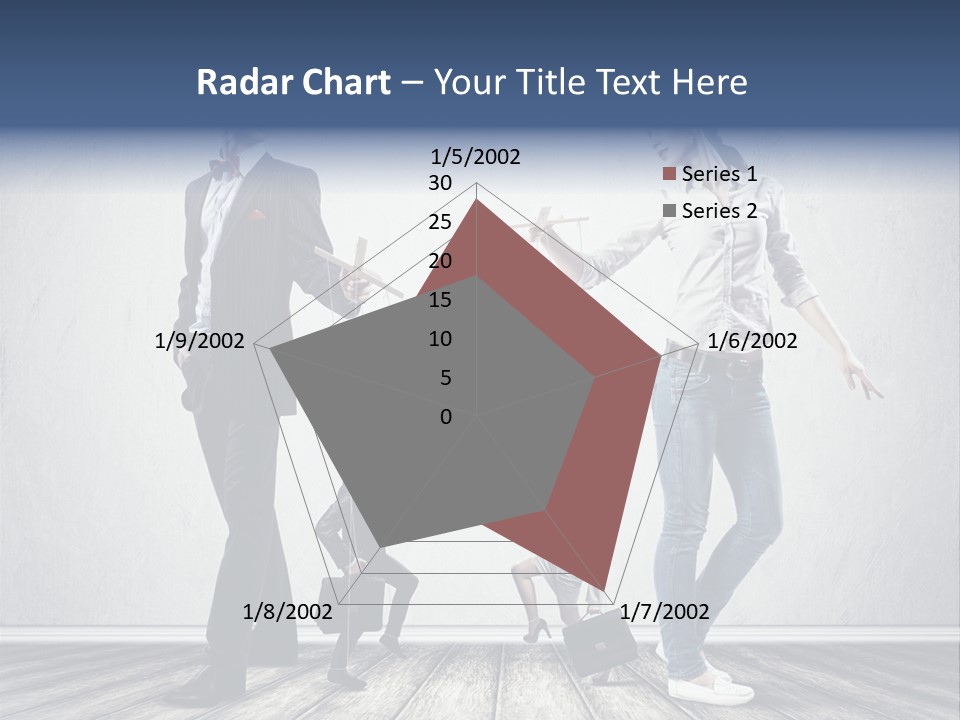 Marionette Exploitation Face PowerPoint Template