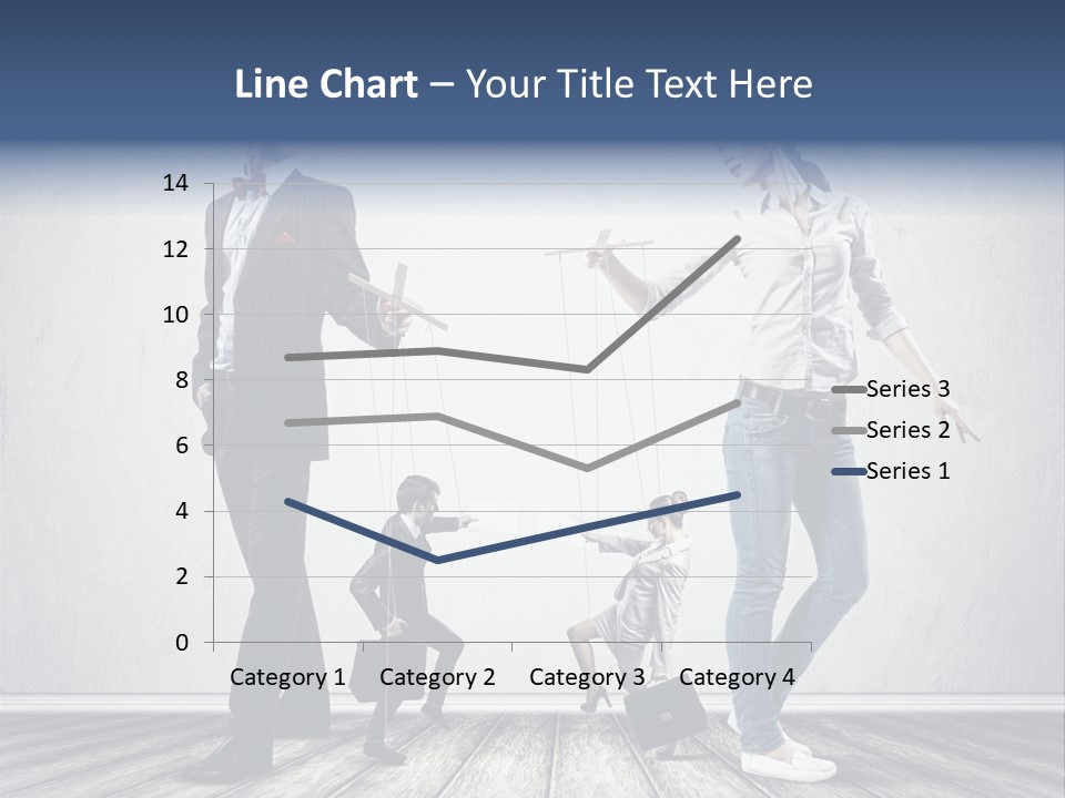 Marionette Exploitation Face PowerPoint Template