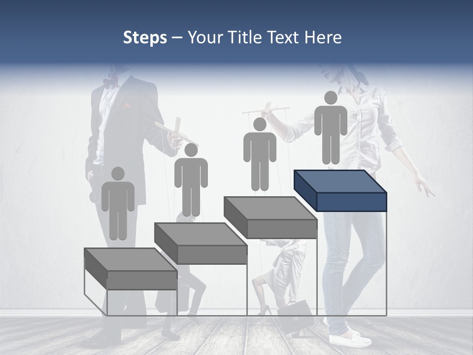 Marionette Exploitation Face PowerPoint Template