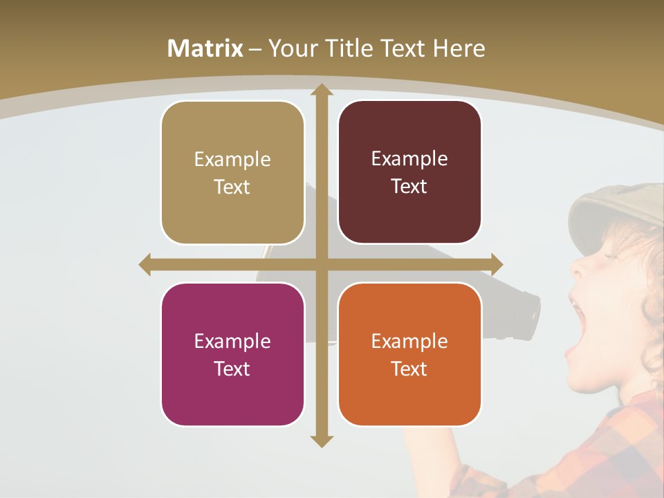 Trumpet Creative Outdoor PowerPoint Template