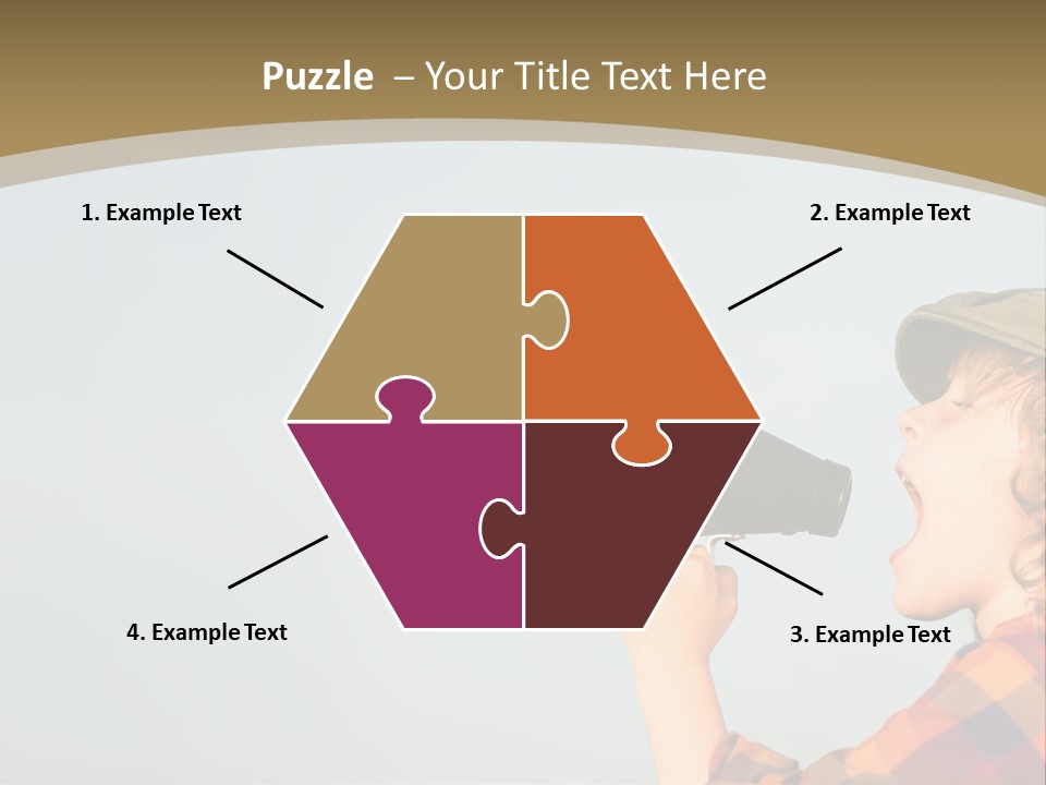 Trumpet Creative Outdoor PowerPoint Template