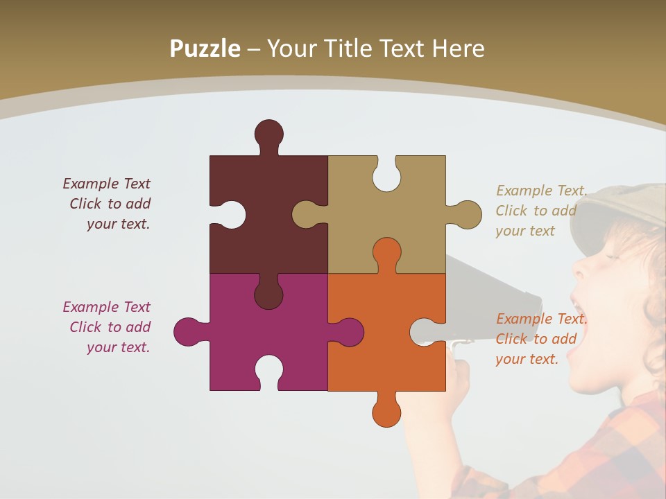 Trumpet Creative Outdoor PowerPoint Template