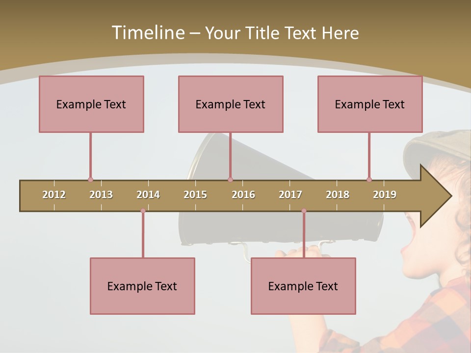 Trumpet Creative Outdoor PowerPoint Template