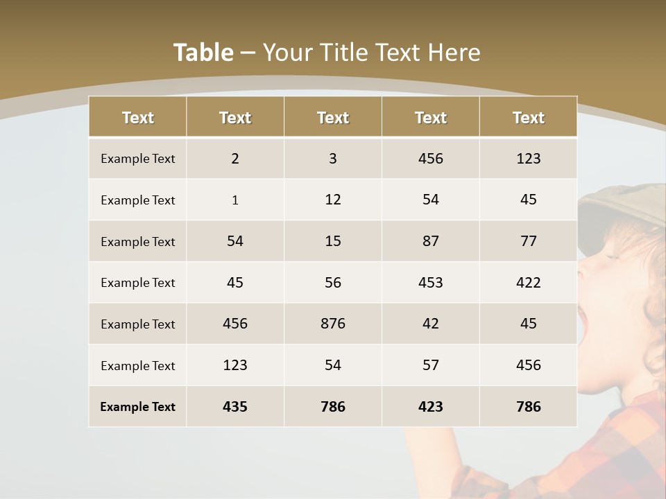 Trumpet Creative Outdoor PowerPoint Template