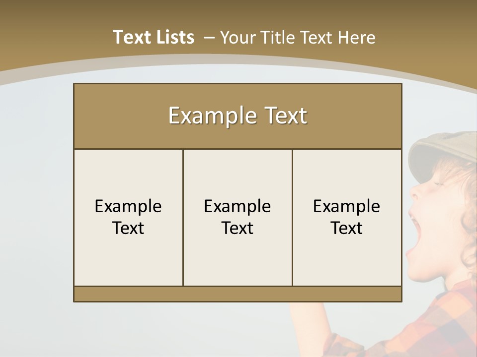 Trumpet Creative Outdoor PowerPoint Template