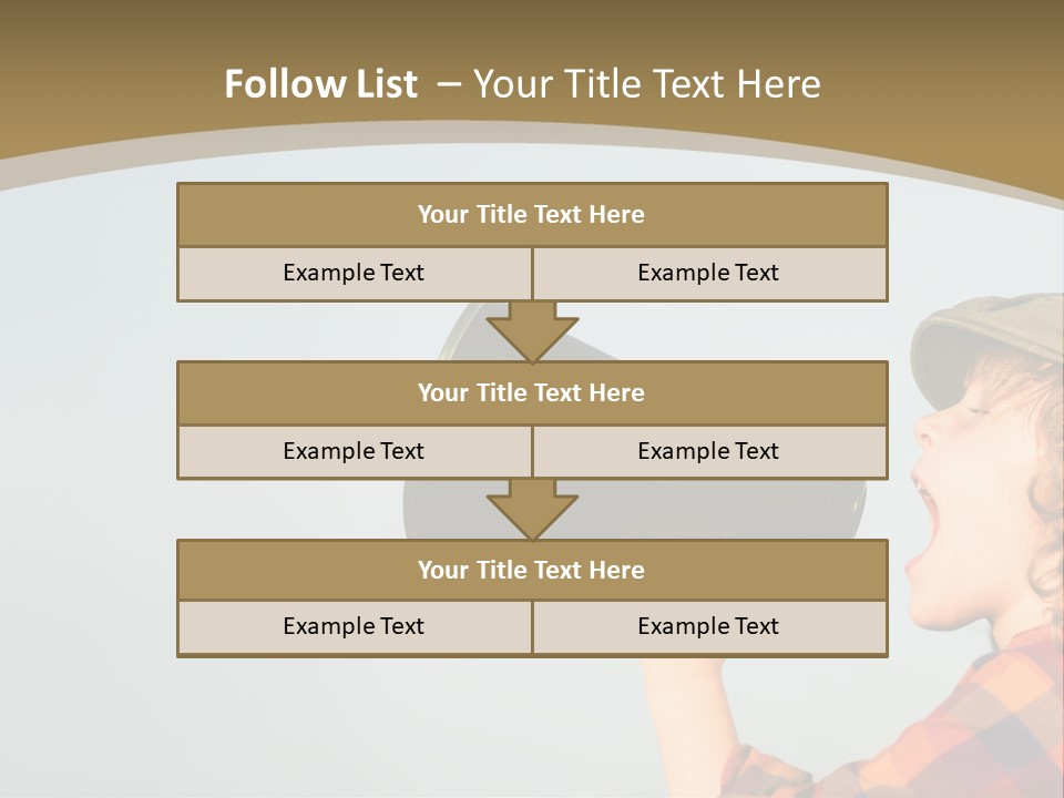 Trumpet Creative Outdoor PowerPoint Template